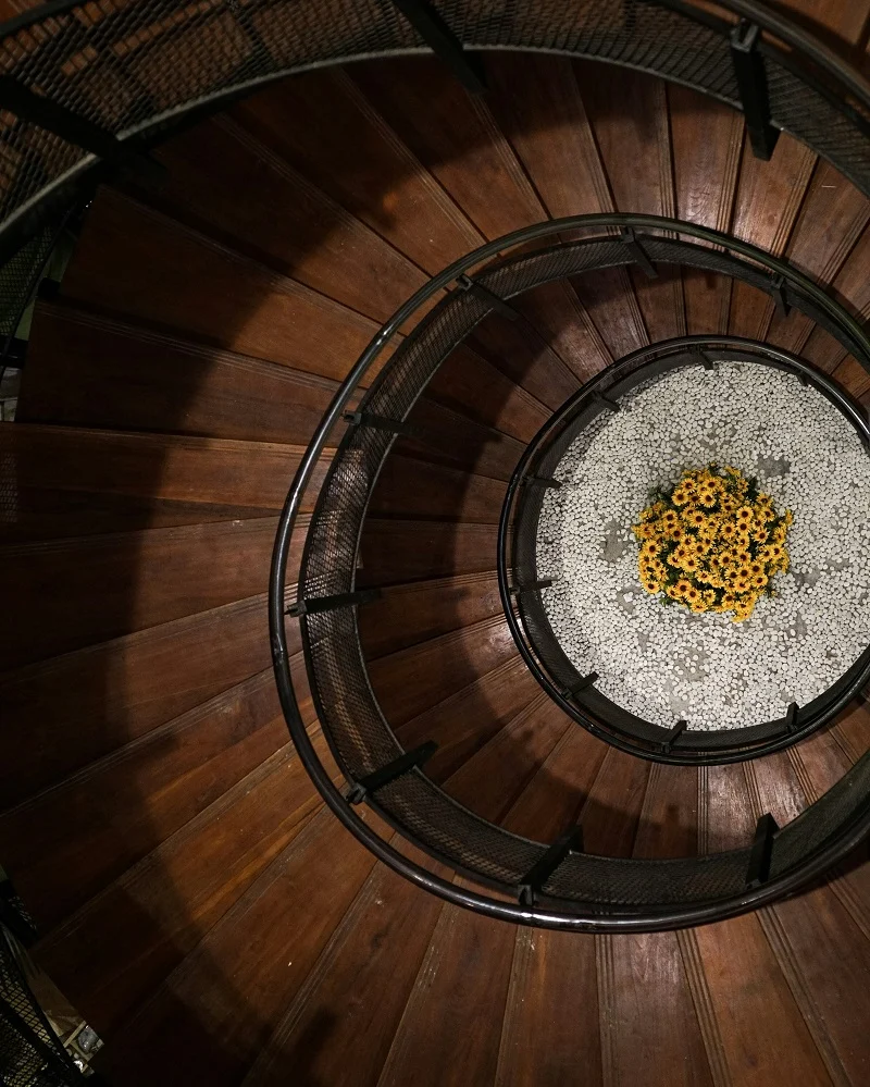Elegant Wooden Staircase